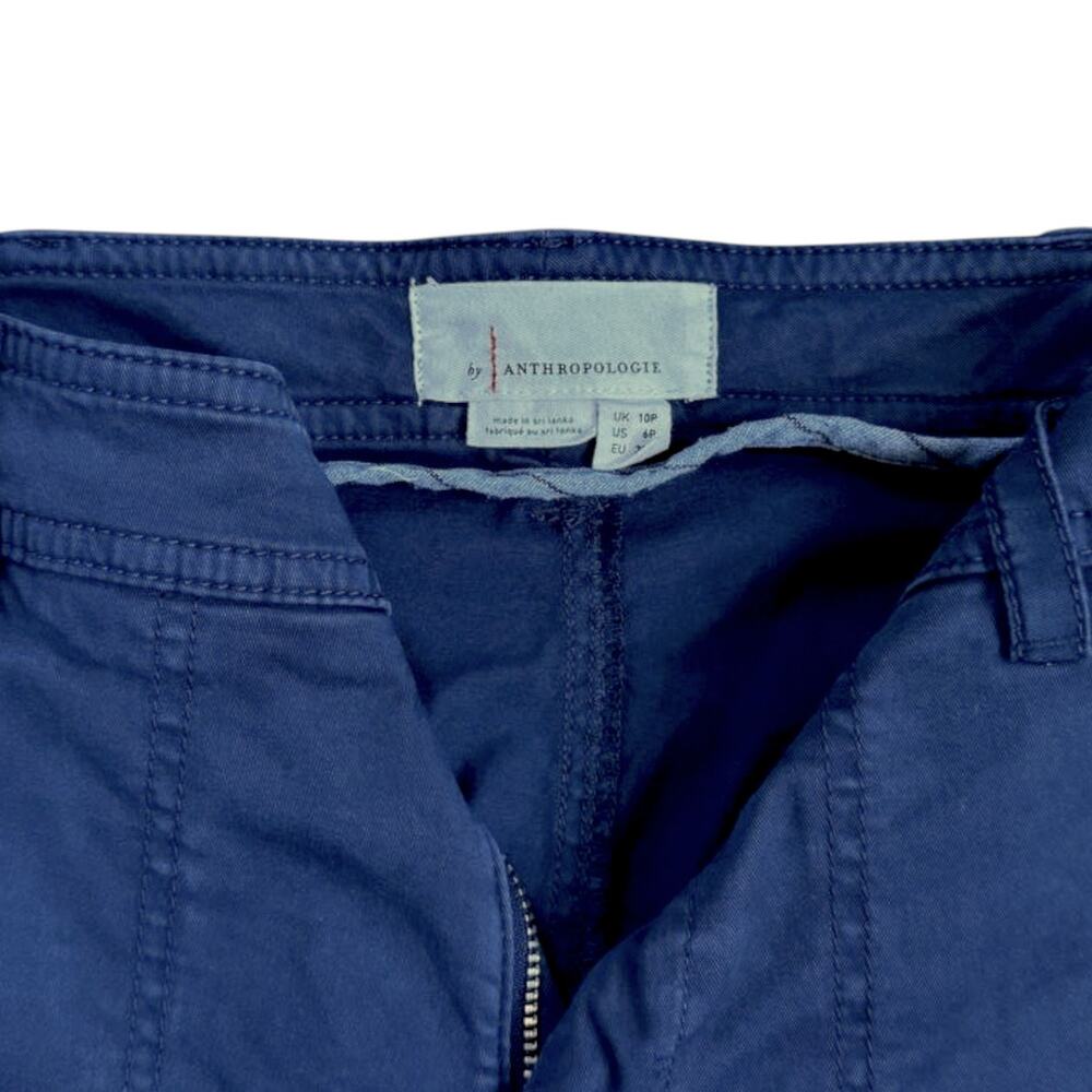 Anthropologie Blue Pants | Size 6 - Picture 5 of 9